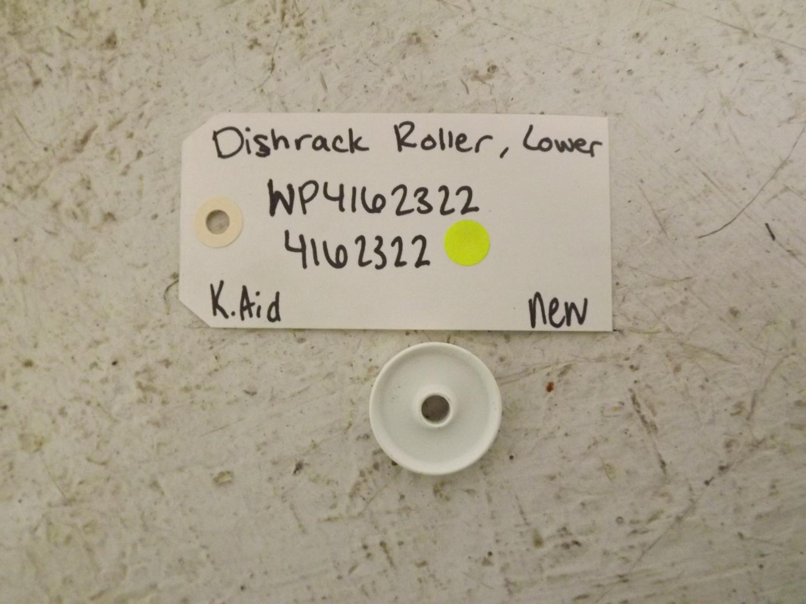 KitchenAid Dishwasher WP4162322 4162322 Lower Dishrack Roller New KitchenAid Dishwasher WP4162322 4162322 Lower Dishrack Roller New